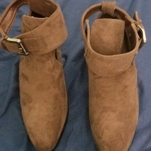 suede ankle boots